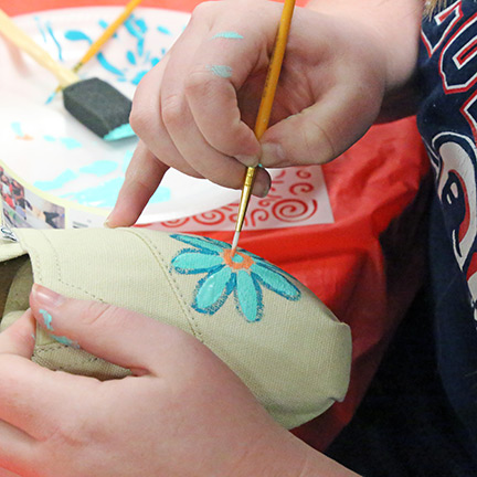Students Style Soles for Needy Kids