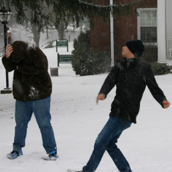 BC Students cope with winter weather